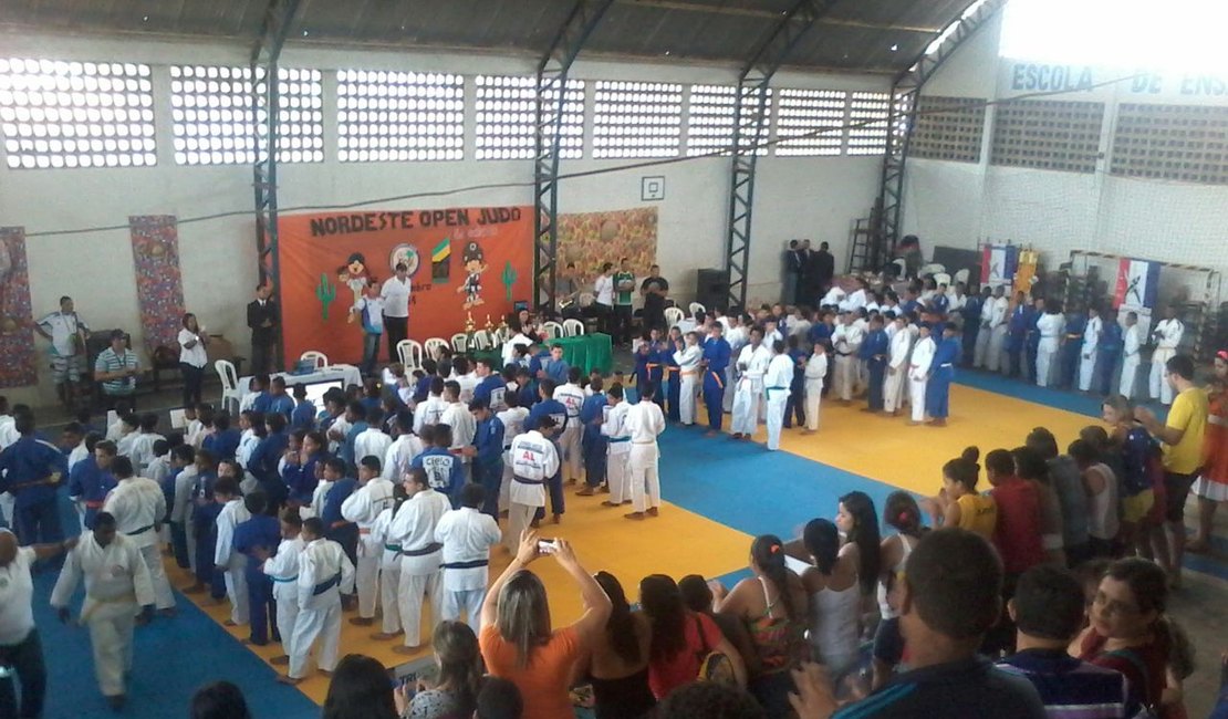 Equipe Leonízio Judô Clube representou Arapiraca na 6ª edição do Nordeste Open de Judô