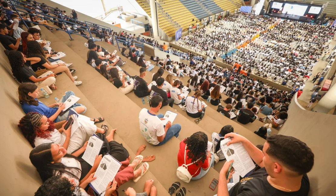 Aulão Bora Vencer mobiliza mais de 2.500 estudantes em Maceió e encerra turnê de sucesso em Alagoas