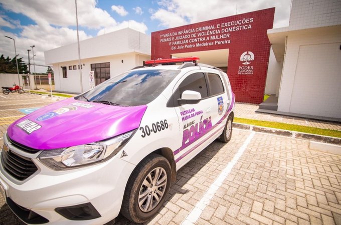 Patrulha Maria da Penha de Arapiraca cumpre mandado de prisão contra agressor