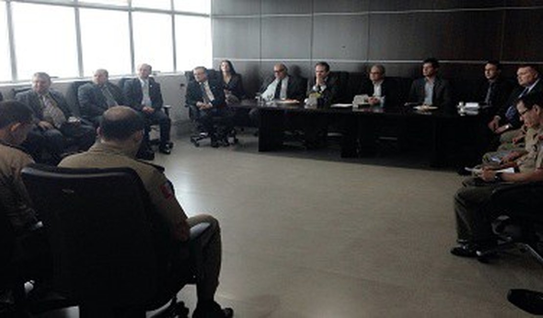 Segurança nas eleições é discutida em reunião com a cúpula do TRE e SSP