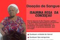 Avó de jornalista alagoana precisa de doação de sangue para cirurgia após fratura no fêmur