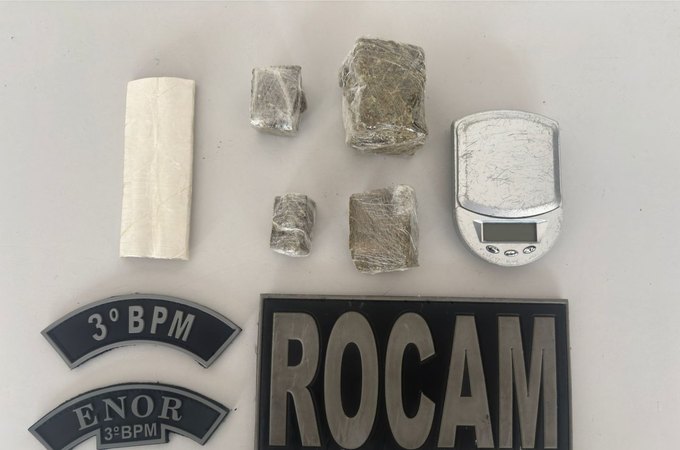 Homem é preso por tráfico de drogas no bairro Caititus, em Arapiraca