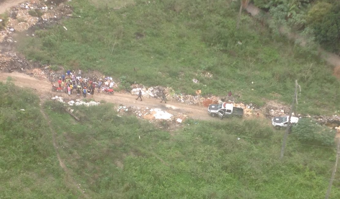 Helicóptero ajuda a salvar idoso de 73 anos atropelado por cavalo em Arapiraca
