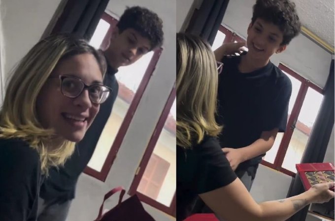 Jovem autista emociona ao comprar presente de Dia das Mães sozinho: 'Achei que ele nunca ia falar'