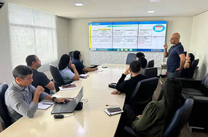 SSP faz reunião de alinhamento para visita técnica de representantes do Fundo Nacional de Segurança Pública