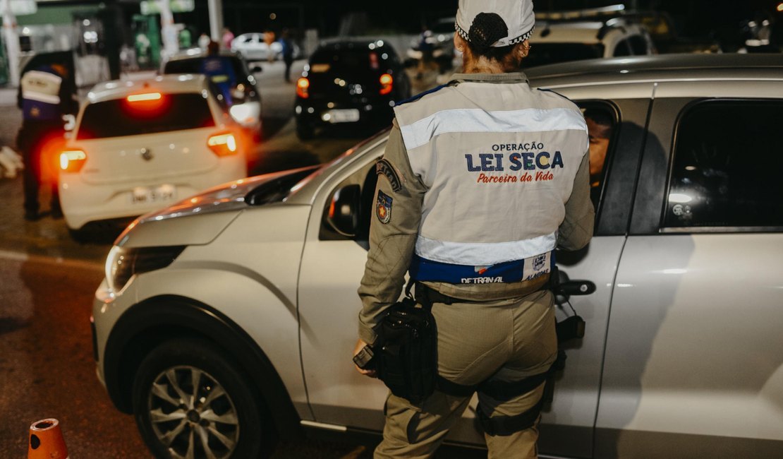 Detran amplia fiscalização e reduz em 36,87% o índice de alcoolemia nas abordagens da Lei Seca