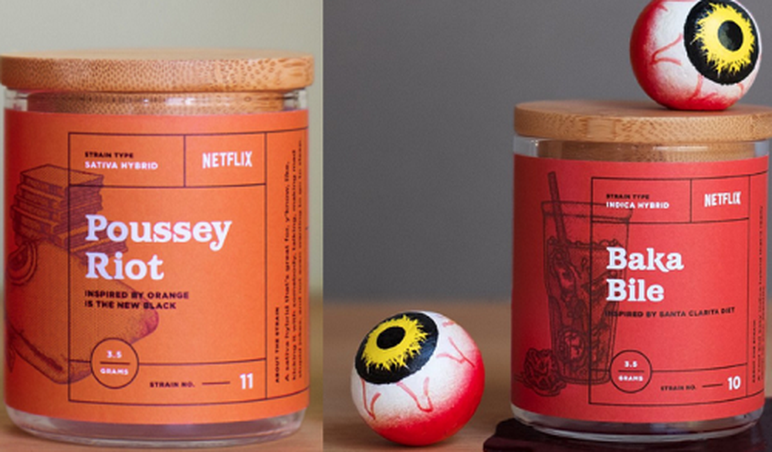 Netflix cria loja com maconha específica para suas séries