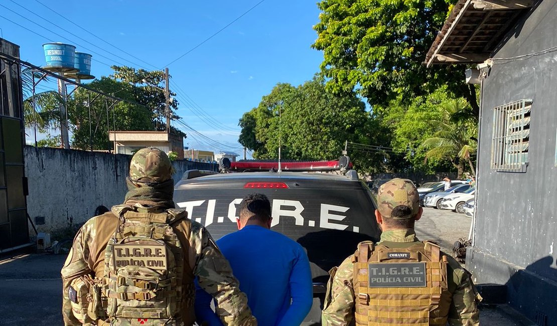 Suspeito de chefiar tráfico no Recife é preso em Alagoas