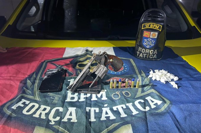 Polícia Militar apreende nove armas nas últimas 48 horas em Alagoas