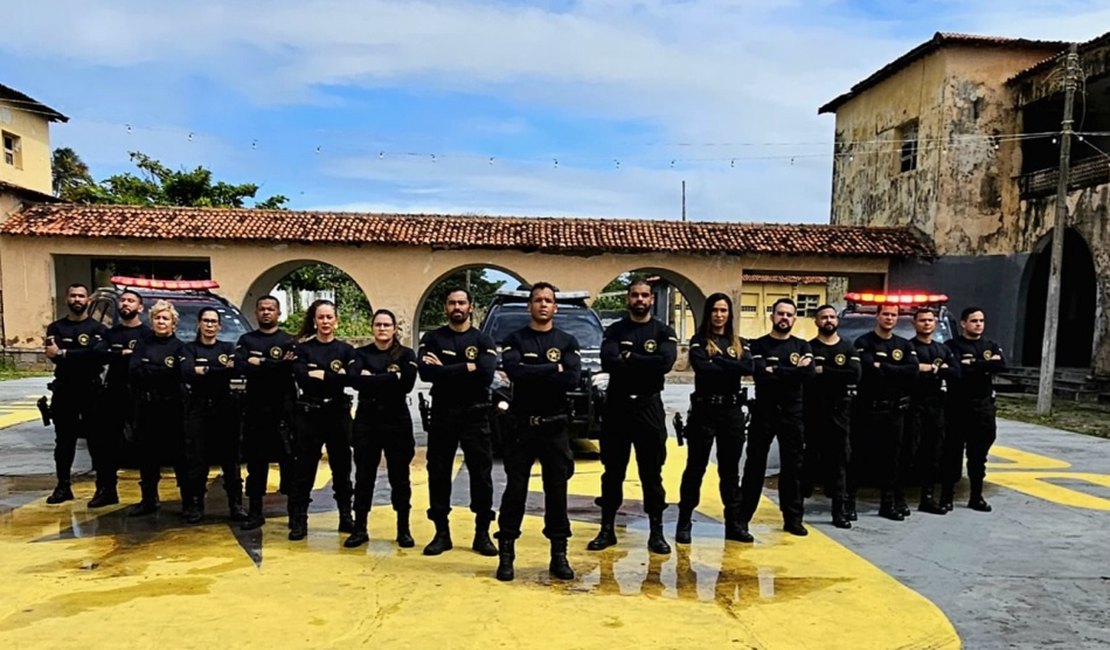 Agentes da Oplit participam de treinamento para aprimorar abordagens e incursões