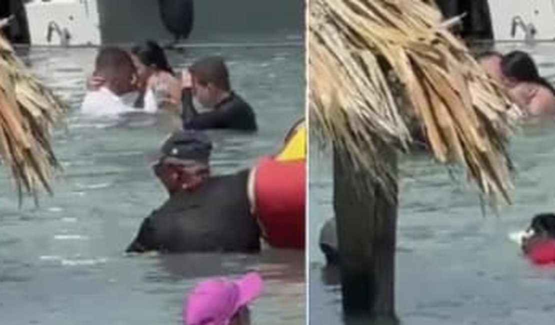 Vídeo. Casal é filmado fazendo sexo em praia no meio de banhistas e causa revolta