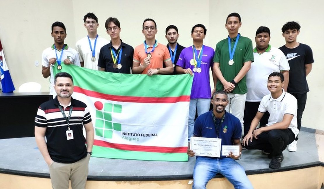 Alunos do Ifal Santana e Palmeira são medalhistas em etapa nacional da OBFEP