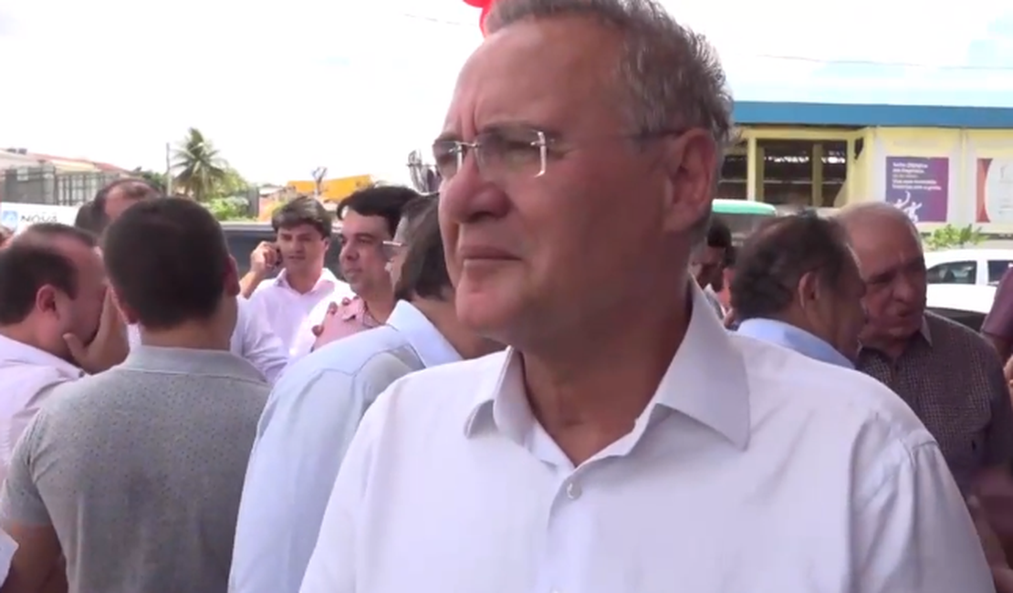 Em Arapiraca, Renan Calheiros afirma que prisão de Lula é ilegal