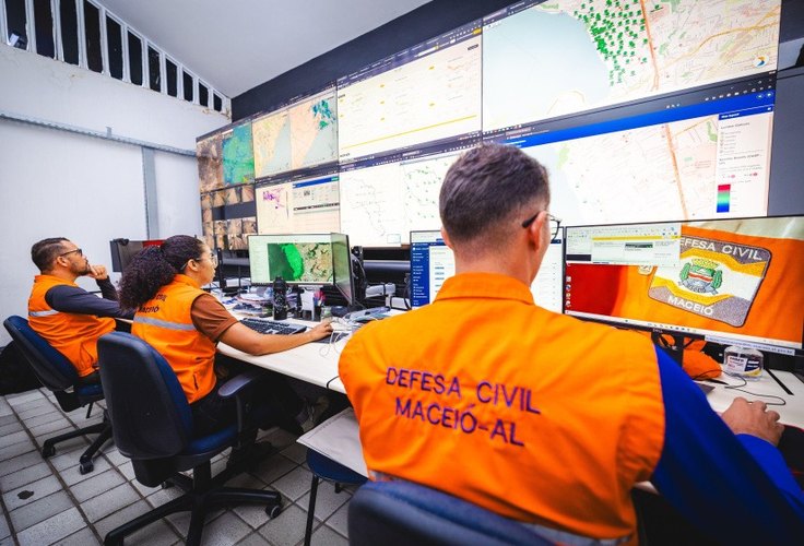 Defesa Civil de Maceió testa novo sistema de alerta durante simulado no próximo sábado, 14
