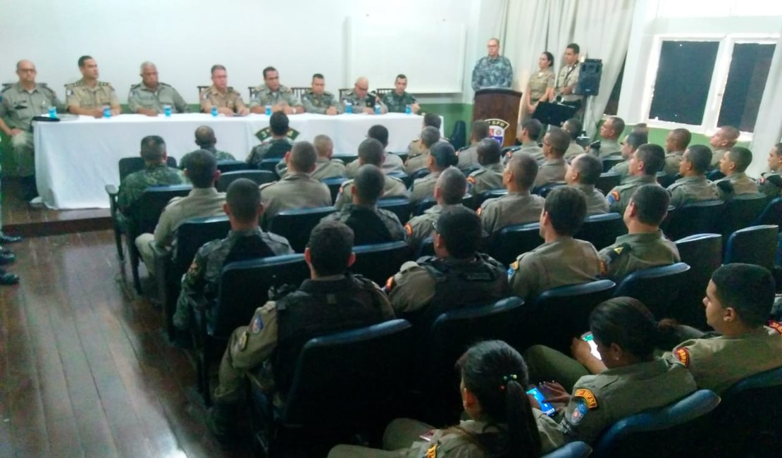 3º BPM de Arapiraca realiza aula inaugural do I Curso de Conduta de Patrulha em Local de Alto Risco