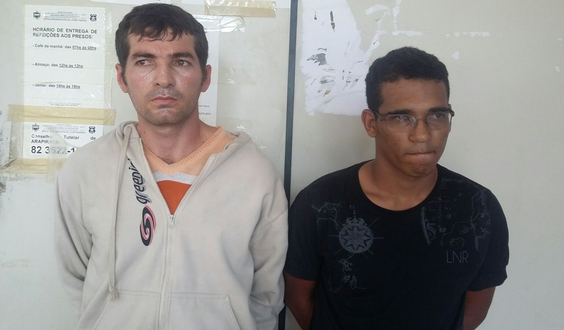 Jovens são flagrados com munições calibre 12 durante blitz no centro de Arapiraca
