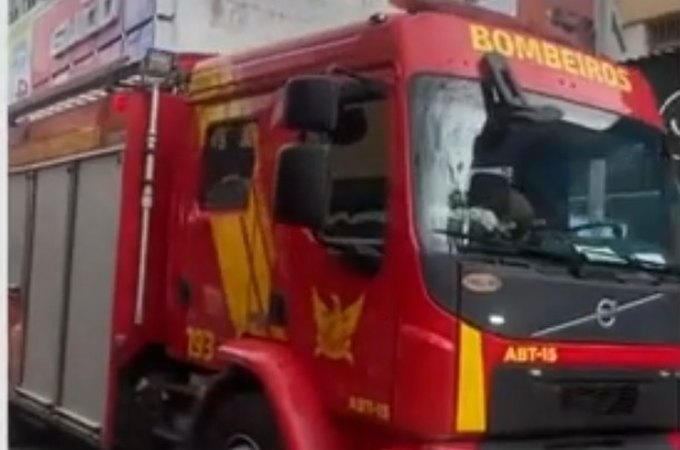 Vazamento de gás causa princípio de incêndio em loja no Centro de Maceió e assusta clientes