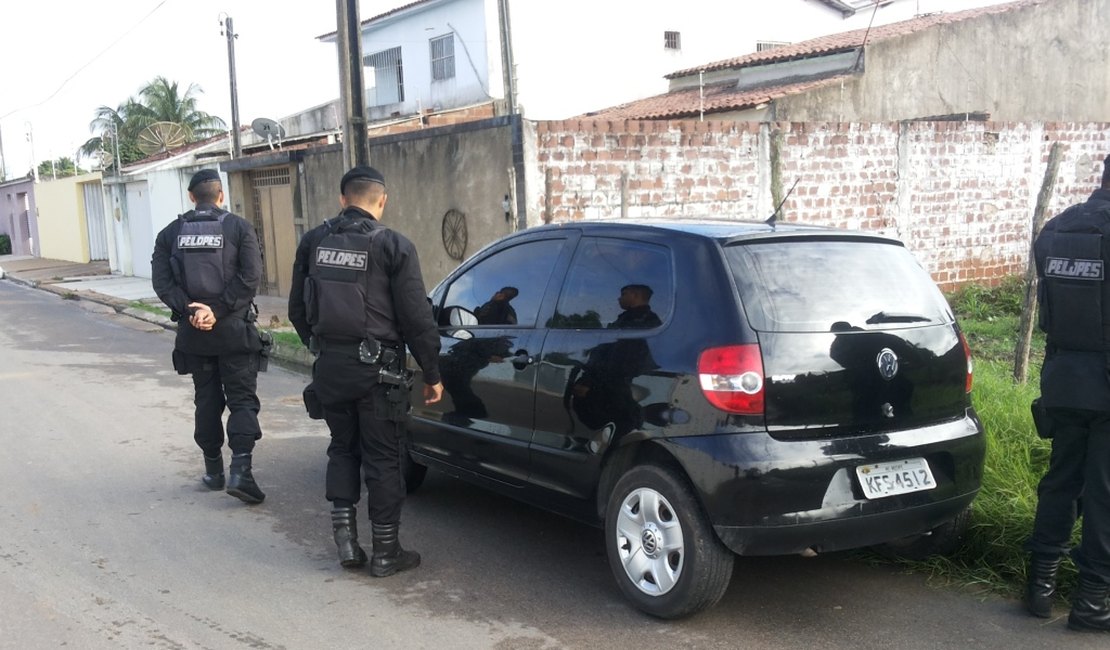 Pelopes localiza veículo roubado em Arapiraca