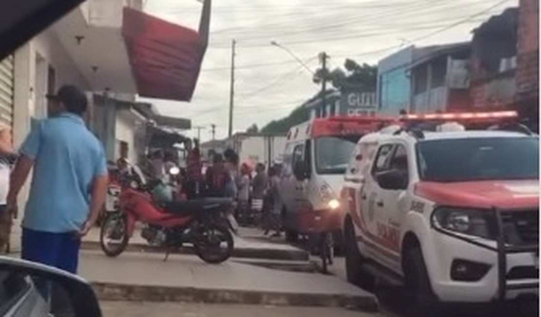 Um morre e dois ficam feridos em atentado na parte alta de Maceió