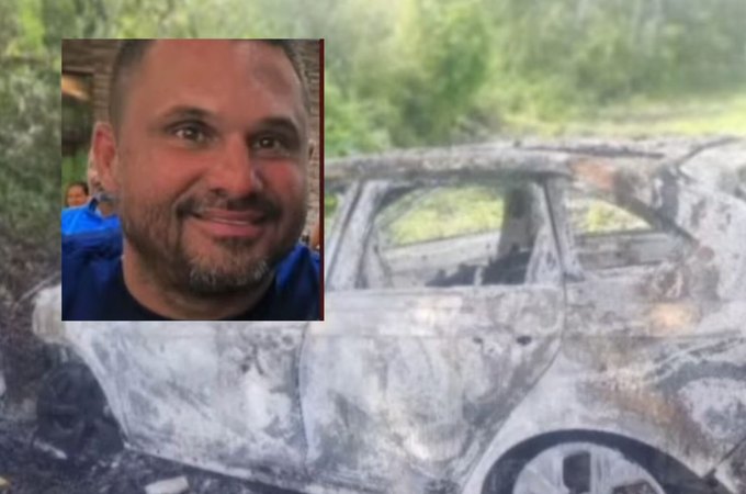 Taxista é encontrado morto ao lado de carro incendiado em Coruripe