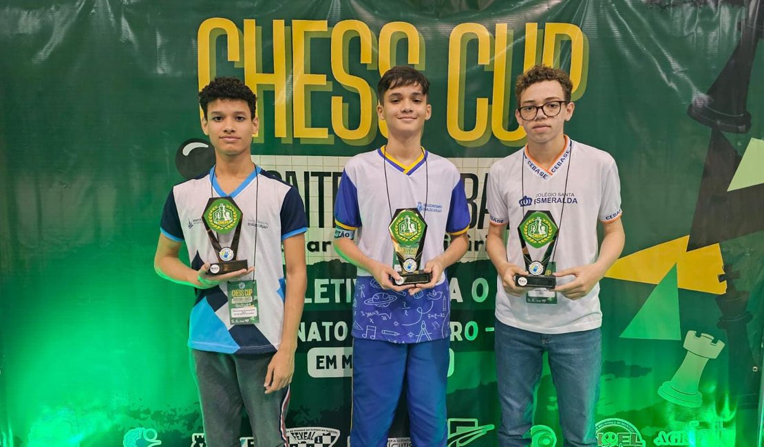 Alunos da rede municipal conquistam vagas para Campeonato Brasileiro de Xadrez 2026