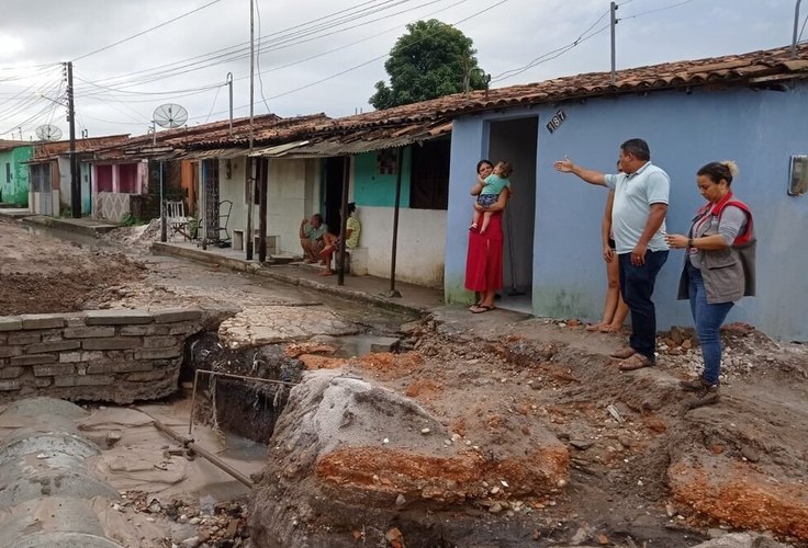 Prefeitura de Penedo atua de forma imediata em relação aos danos causados pelas chuvas