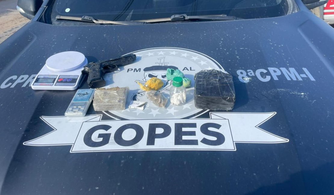 Operação Saturação prende suspeito por tráfico de drogas na Rota dos Milagres