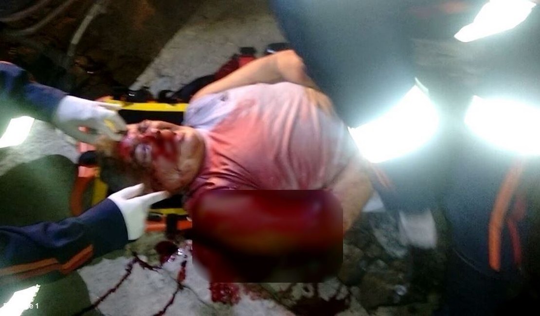 Criminosos atiram contra idoso, na Grota do Cigano, em Maceió