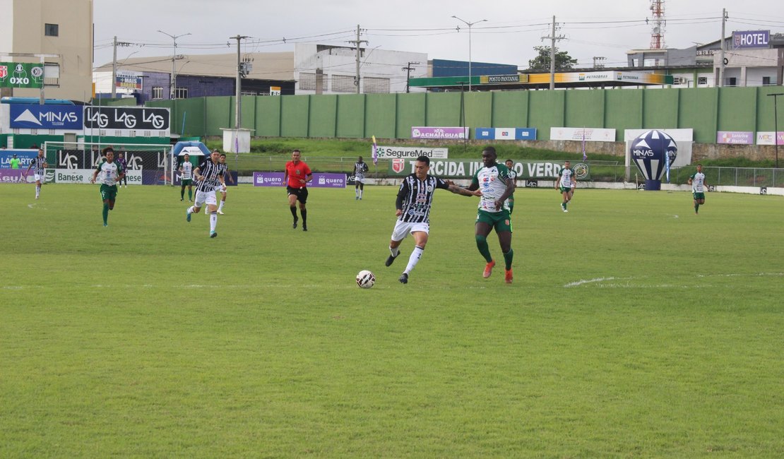 Empate sem gols: ASA perde 100% de aproveitamento, mas segue invicto e líder na Série D