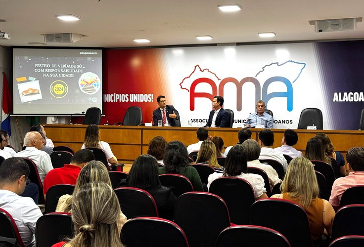 MPAL reforça transparência nos gastos com festas e reapresenta Painel da Transparência aos prefeitos alagoanos