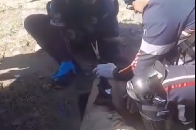 Acidente de moto deixa condutor com ferimentos na AL-486, em Craíbas