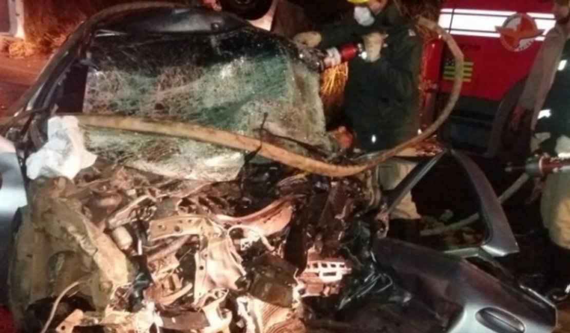 Três alagoanos morrem em acidente na rodovia GO-184, em Goiás