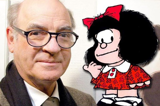 Morre Quino, famoso cartunista, criador de Mafalda