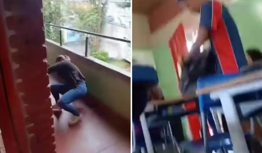 Professora é agredida por aluno após repreensão por uso de celular em Belo Horizonte
