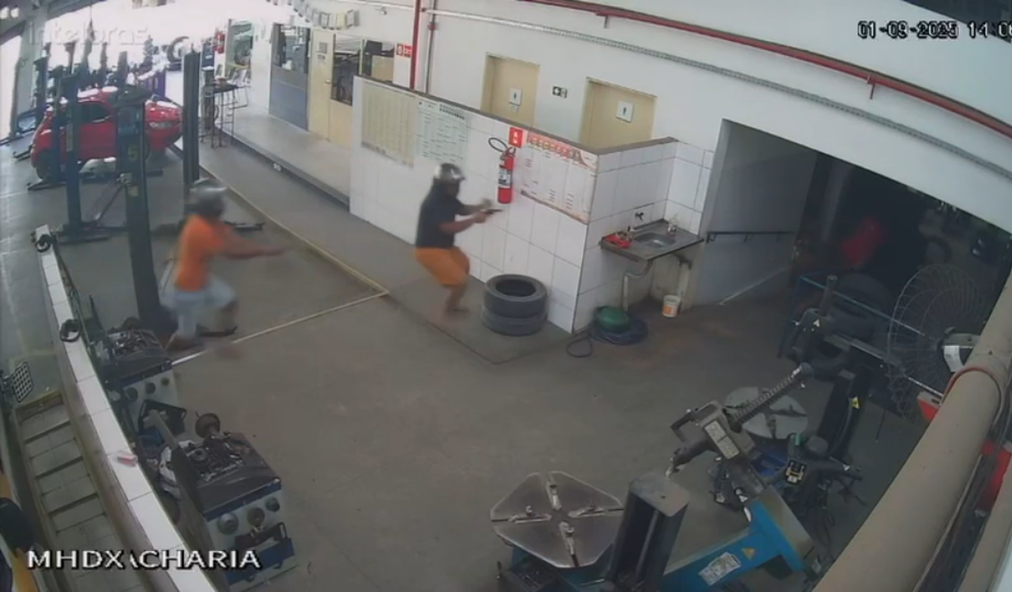 Polícia Civil investiga execução a tiros dentro de auto mecânica em Arapiraca