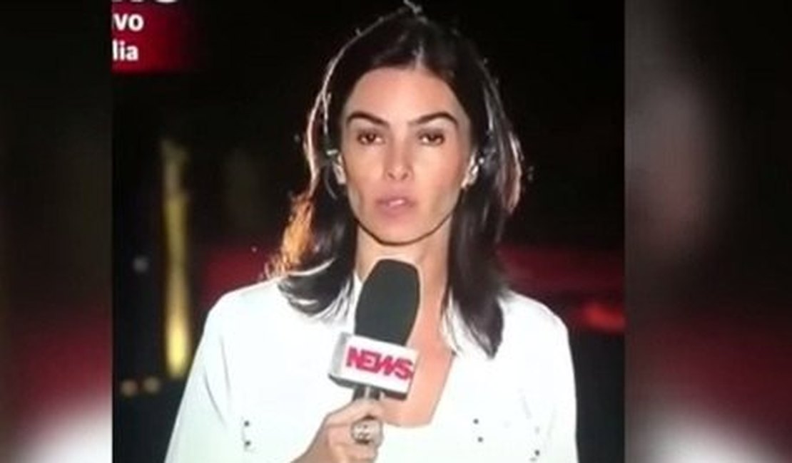 Âncora e repórter da GloboNews se atrapalham e cometem gafe ao vivo