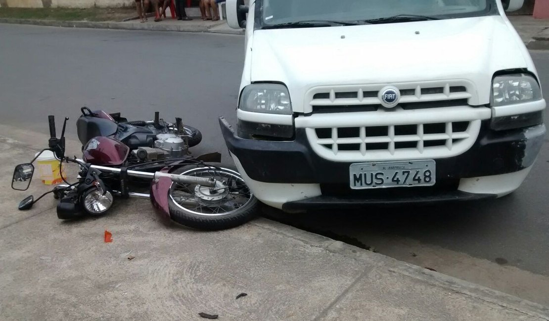 Condutor com sinais de embriaguez causa acidente em Arapiraca