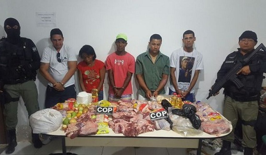 Polícia prende funcionários da cozinha do sistema prisional furtando alimentos