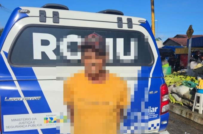 Foragido por estupro de cunhada de 11 anos, em Taquarana, é preso durante feira livre em Pilar