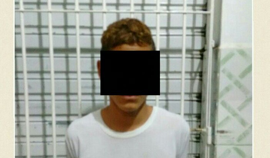 Jovem de 14 anos é apreendido com arma de fogo em Teotônio Vilela