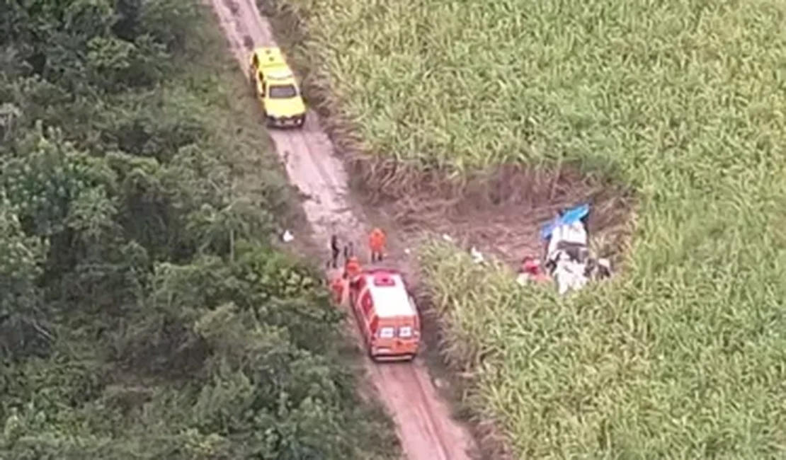 Avião que caiu em Coruripe com R$ 9 milhões em cocaína terá destroços levados para Arapiraca