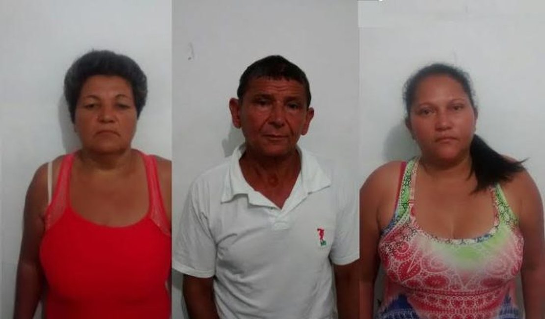 Polícia Civil prende trio por homicídio qualificado em Anadia