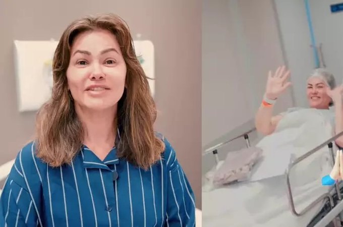 Suzana Alves, ex-Tiazinha, passa por cirurgia para remoção de silicone após separação