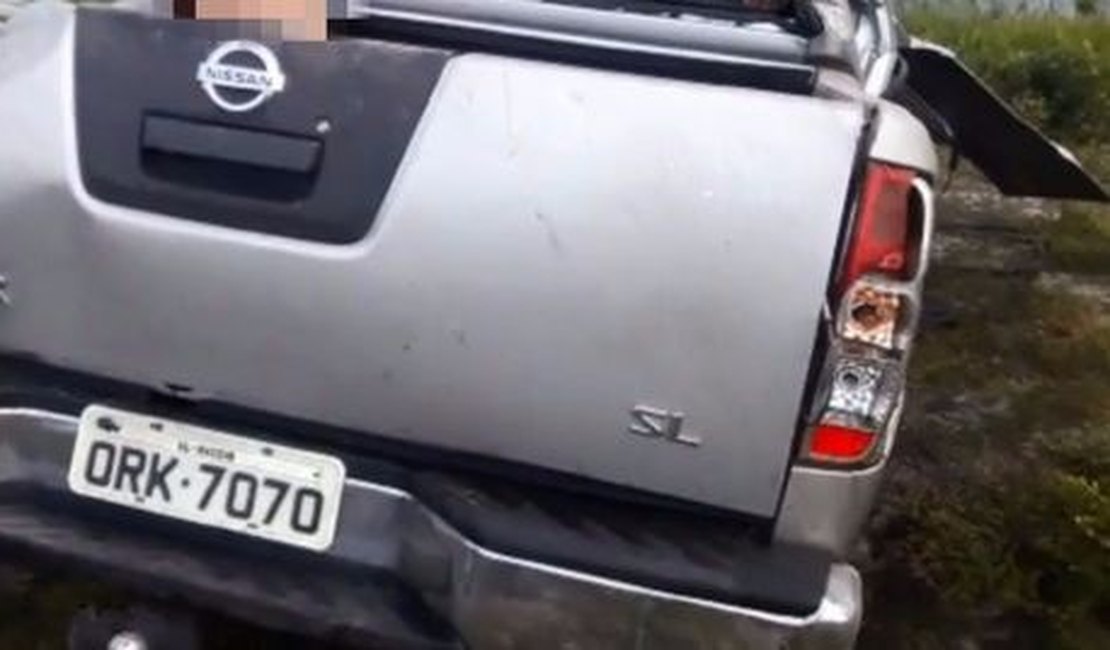 Caminhonete com placa de Maceió capota e deixa dois mortos em Sergipe