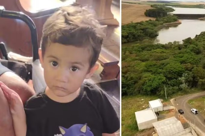 Criança de 2 anos some de dentro de casa, e mamadeira dela é encontrada em rio no Paraná