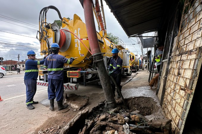 Trabalho de limpeza e drenagem retirou quase 400 toneladas de entulhos durante maio, em Maceió