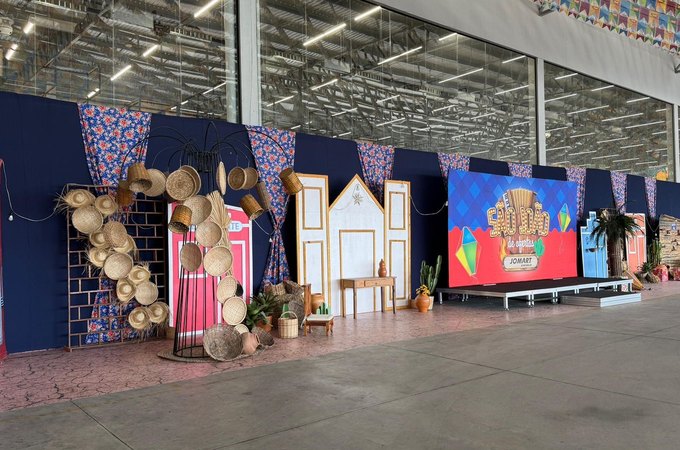Dia J especial de São João do Jomart Atacarejo acontece nesta quinta com ofertas arretadas e atrações especiais