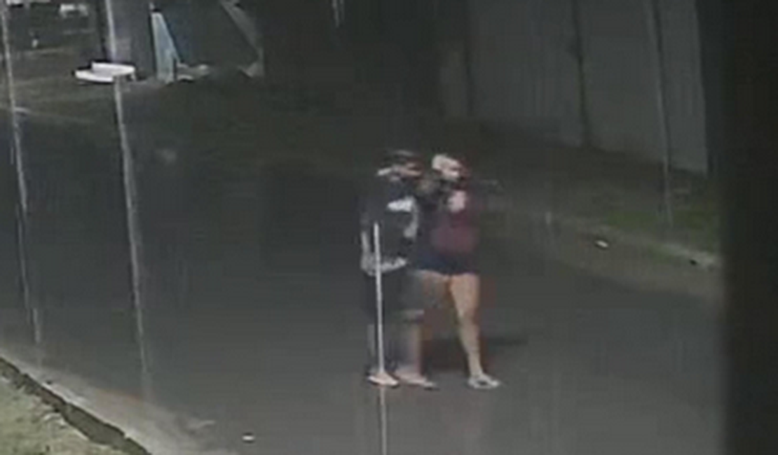 PC divulga imagens para identificar suspeito de envolvimento na morte de adolescente em Rio Largo