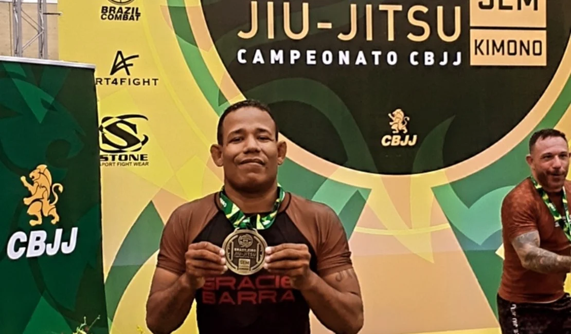 Alexandre Negão conquista 3º lugar no Campeonato Brasileiro de Jiu-Jitsu Sem Kimono