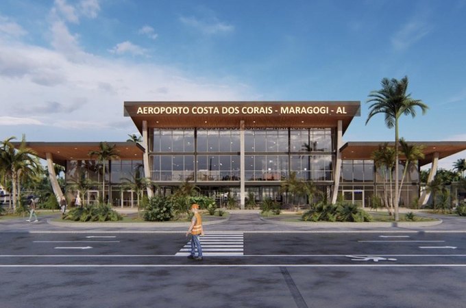 Governo de Alagoas publica edital para estudos de concessão do Aeroporto de Maragogi à iniciativa privada